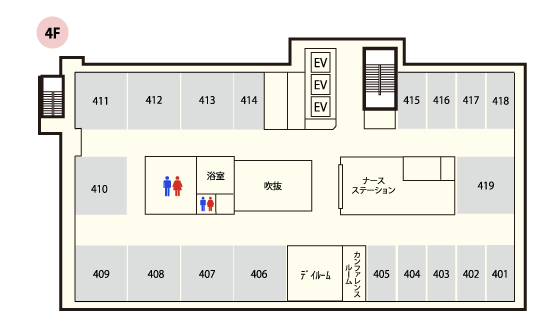 館内図4F